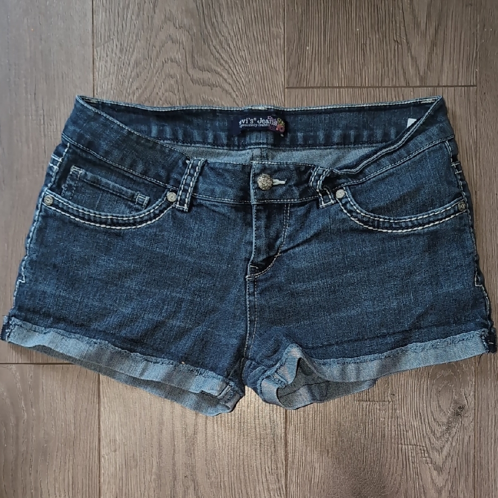 Levi's Dark Blue Denim Shorts